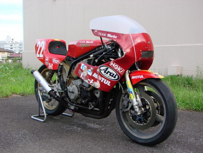 1985 moriwaki yoshimura yamaha xj400z team works